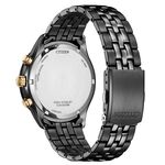 CITIZEN 星辰 亞洲限定款 森林綠 光動能三眼計時手錶-42mm AT2576-50X, , large