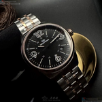 [星晴錶業]WAKMANN手錶,42mm,WA00047黑色錶面銀錶殼金銀相間精鋼錶帶款, , large