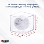 BCW Golf Ball Display Cases – 6 Pack Acrylic Boxes, , large