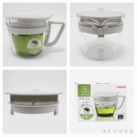 日本製HARIO清透隨手玻璃壺-400ml-1組, , large