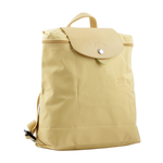 LONGCHAMP LE PLIAGE GREEN再生帆布折疊後背包/小麥黃, , large