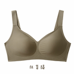 【A&R】歐式無痕美胸顯瘦大尺碼內衣 - 抹茶綠,XL(80ED/85BCD), , large