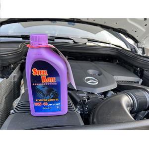 【STEEL KOTE】STEEL KOTE 10W40 Synthetic Motor Oil - 12 Pack (Engine Oil, Motor Oil)