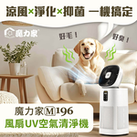 【MOLIJIA】Value Set - M196 Smart UV Antibacterial Fan Air Purifier - Cloud Rock White, , large