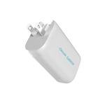 【amuok】65W GaN 氮化鎵快充充電器-白色(三孔充電器 快充頭 充電頭 旅充頭), , large