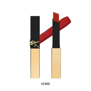 【YSL 聖羅蘭】 奢華緞面浮雕唇膏 #1966
