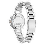 CITIZEN 星辰 XC 心蕊 輕奢限定版 鈦金屬 光動能電波女錶-29mm ES9466-65W, , large