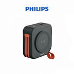 【Leo手機周邊專賣店】PHILIPS飛利浦 FunCube 2.0 多合一磁吸行動電源 / Type-C  / 百搭黑, , large