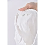 (M) net質感棉質純棉白色長袖上衣二手衣, , large