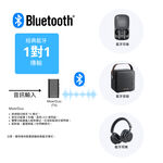 MoerDuo藍牙Auracast廣播音訊接收發射器, , large