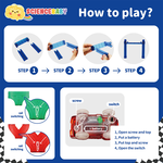 【啾愛你】ScienceBaby電動軌道車112片, , large