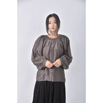 (M) tion韓牌排扣黑色長袖上衣二手衣, , large