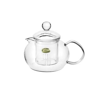 Chikao 耐熱花茶壺 玻璃茶壺 流派花茶壺 600ml 金益合玻璃器皿