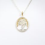 【Angel & Me】Eternal Tree of Life s925 sterling silver necklace Birthday gift, , large