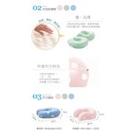 【格藍傢飾】水玉涼感舒壓護頸枕- 記憶綿 記憶枕 記憶頸枕 頭枕 脖枕 辦公室 飛機枕 午休枕 午睡枕 旅遊 車用, , large