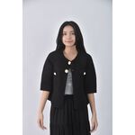 (S) moma質感黑色外套二手衣, , large