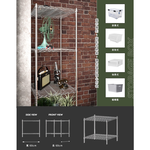 【Y HOUSE】60x60x60公分 超強耐重兩層鐵架 荷重型層架 置物架, , large