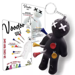Golf Voodoo Doll Tee Holder &ndash; Black, , large