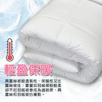 GS MALL 台灣製造 頂級雙人保暖長纖被 181x211cm 禦寒被 柔暖被 透氣被 雙人被 長纖被 水洗 棉被, , large