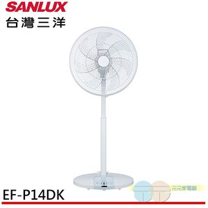 SANLUX 4" Stepless Rotary Knob Wireless DC Fan EF-P14DK