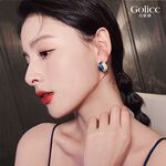 【Gulicc】古莉可 耳環  雙色交錯耳環, , large