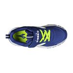 DIADORA迪亞多那 探險家大童運動鞋 童運動鞋 童鞋 寬楦 透氣 保護後跟 吸震 減壓 健康鞋墊 止滑 藍 藍白, , large