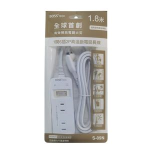 1open 6 plug 2P extension cable