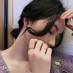 【Gulicc 】古莉可 戒指 桃心鋯石戒子