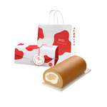 【Yannick 】Pudding Milk Tea Roll Cake(18CM / Roll), , large