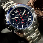 [星晴錶業]COACH手錶,44mm,CH00180寶藍色錶面銀錶殼銀色精鋼錶帶款, , large