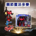 【啾愛你】汽車變形戰士-藍白戰士, , large