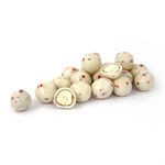 Round Pretzels in yogurt coating with strawberries, , large