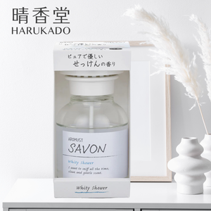 〔本野有限公司〕日本晴香堂室內芳香液 | 白瓶210ml(晨光沐香)  -2入組