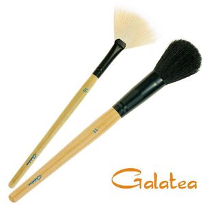【Galatea葛拉蒂】彩顏系列-羊毛扇形餘粉刷+腮紅刷