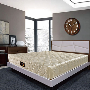 【文創集】雙面防蟎緹花布＆蓆面彈簧床墊-6尺雙人加大