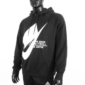 Nike AS M NSW Hoodie PO SB 男 連帽上衣 帽T 寬鬆 微刷毛 黑 [CJ5049-010]