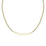 【MORELLATO】Design 不鏽鋼微光項鍊-金色 SAYP02, , large