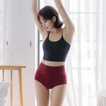 【Cheau Chi 】Graphene Women's Panties 3-Pack - Seamless, Antibacterial, Odor Control, Moisture-Wicking, , large
