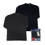 FILA男簡約輕暖立領長袖, , large