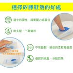 【GelSmart吉斯邁】矽膠腳跟杯墊-1雙(減壓保護型、足跟位置吸震強化、SI-SH210D), , large