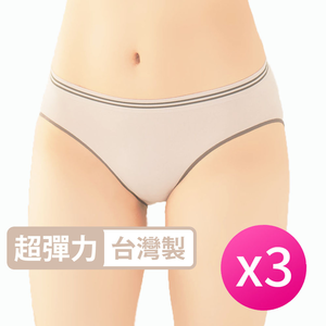 [席艾妮]台灣製低腰彈力無縫內褲