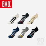 【BVD】撞色直角男踝襪<米白>B654 短襪 低口 襪子, , large