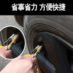 Tire pressure monitoring system with tire pressure gauge and charging head, , large