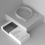 [OneMore Co., Ltd.] Allite 1.5M Liquid Silicone Charging Cable (USB-C to USB-C) Cool Mist Gray, , large