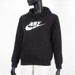 Nike AS W NSW ESSNTL HOODIE 女 運動 連帽 長袖 上衣 棉柔 黑 [BV4127-010], , large