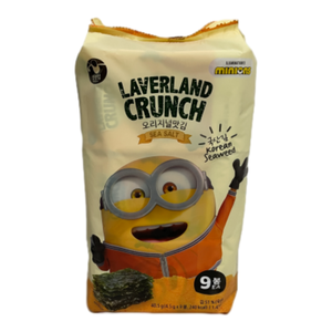 韓味不二韓國小小兵海苔(海鹽口味)【Mia C'bon 限定】