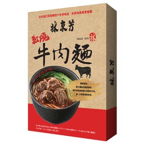 [Hong Li] Lin Dong Fang Beef Noodles 560g (2 Packs)