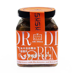 [天農國]醫生日記海米菇菇鵝油醬醬拌200g*1玻璃罐, , large