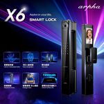arpha X6 3D人臉掌靜脈辨識智慧電子鎖, , large