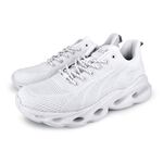 DIADORA迪亞多那 生活時尚運動鞋 男運動鞋 男鞋 慢跑鞋 輕量 透氣 Q彈 吸震 厚底 減壓 耐磨 止滑 白 黑, , large